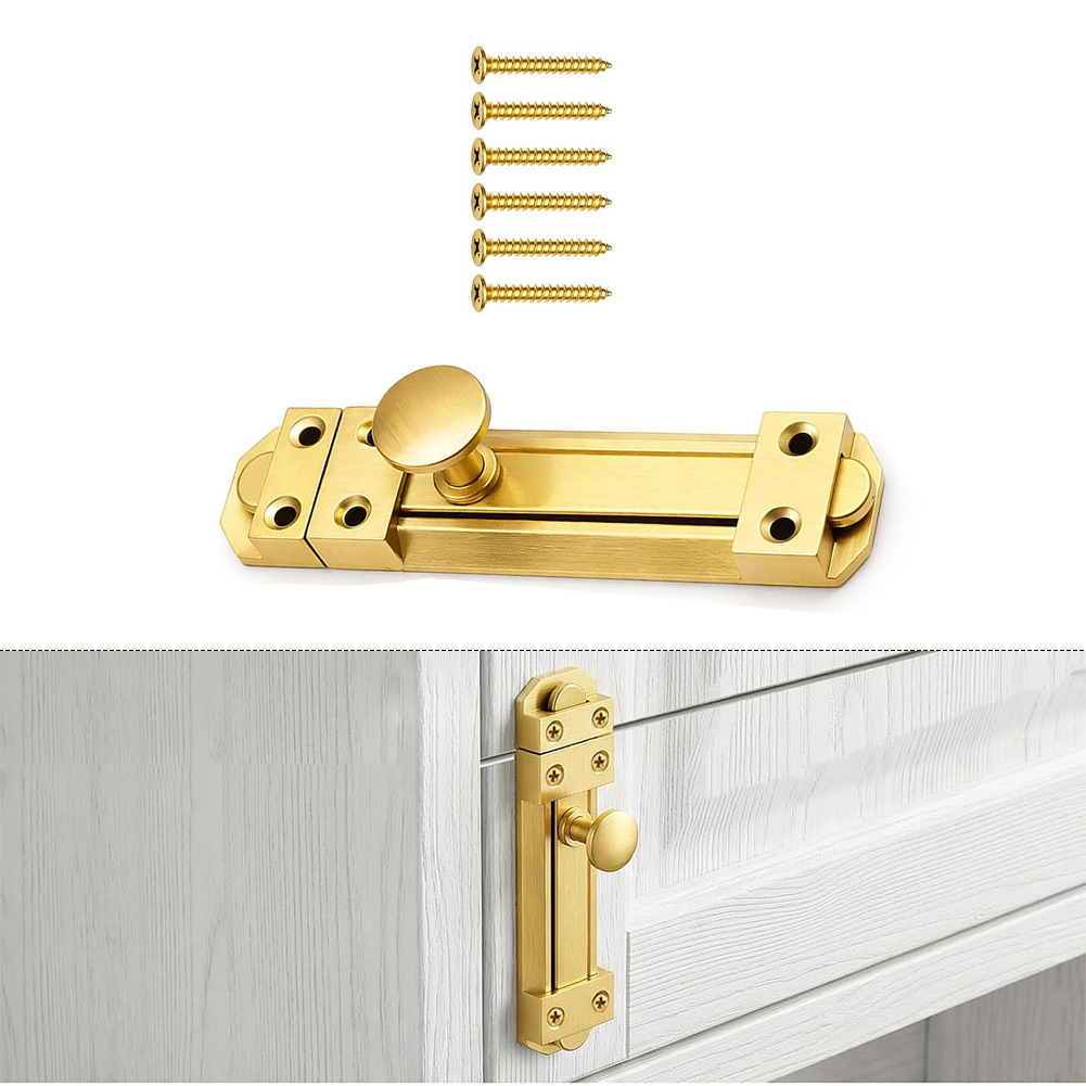 5 Inch Solid Brass Sliding Doo - Home Bathroom Hardware reseña y precio