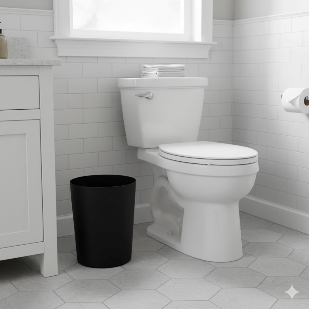 5 Gallon Black Matte Plastic T - Home Bathroom Cleaning Solution reseña y precio