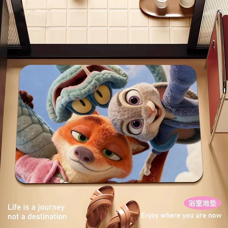Disney Zootopia Nick Judy Anim - Home Goods Bathroom Accessories reseña y precio