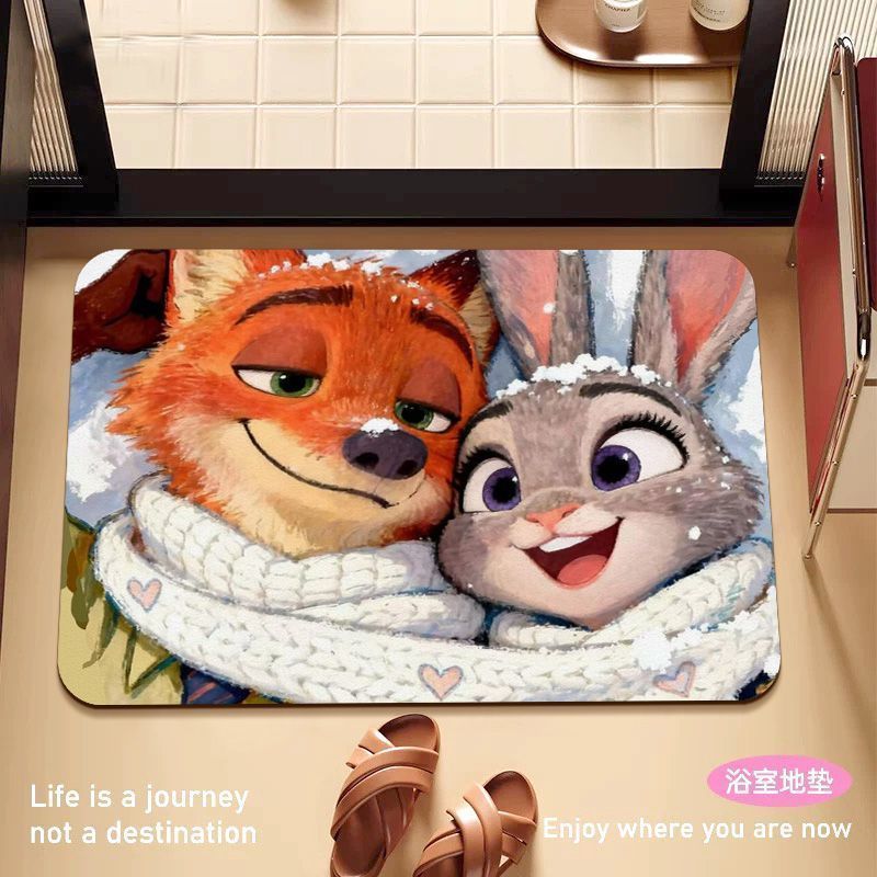 Disney Zootopia Nick Judy Anim - Home Goods Bathroom Accessories reseña y precio