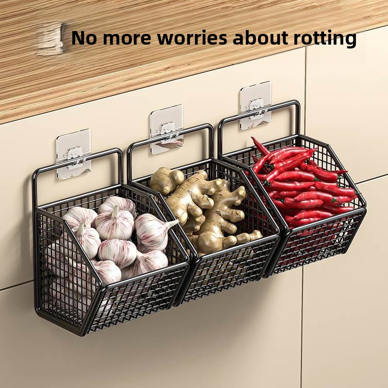 Wall-Mounted Kitchen Storage B - Home Essentials Bathroom Storage reseña y precio