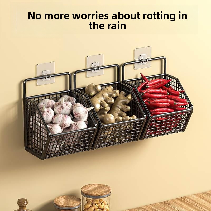 Wall-Mounted Kitchen Storage B - Home Essentials Bathroom Storage reseña y precio