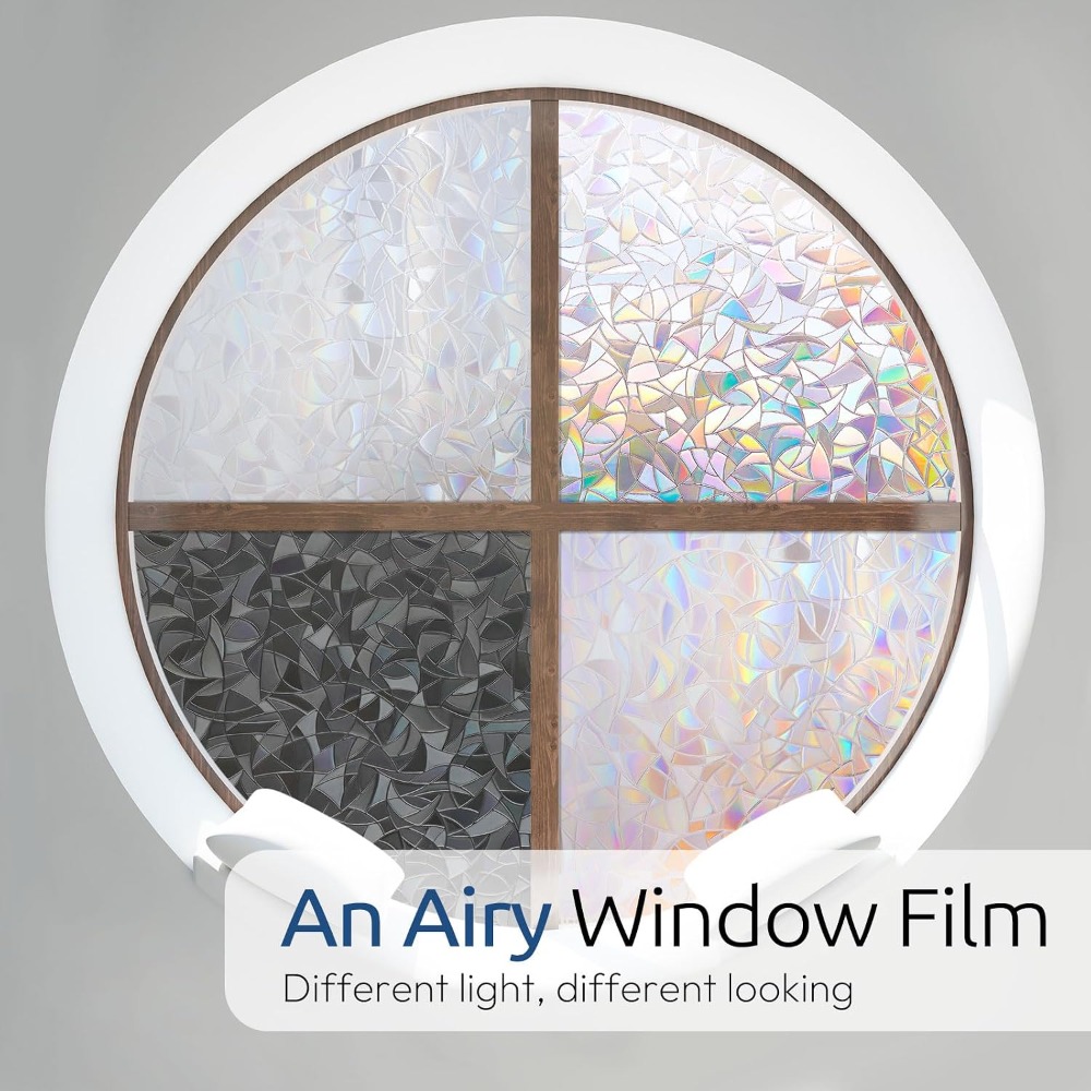 Static Window Privacy Film Dec - Home Bathroom Window Tint reseña y precio