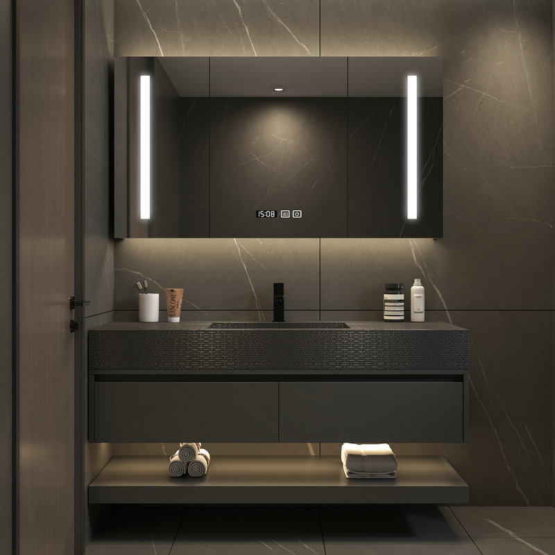 Bathroom Storage Furniture For - Home Bathroom Vanity Combo reseña y precio