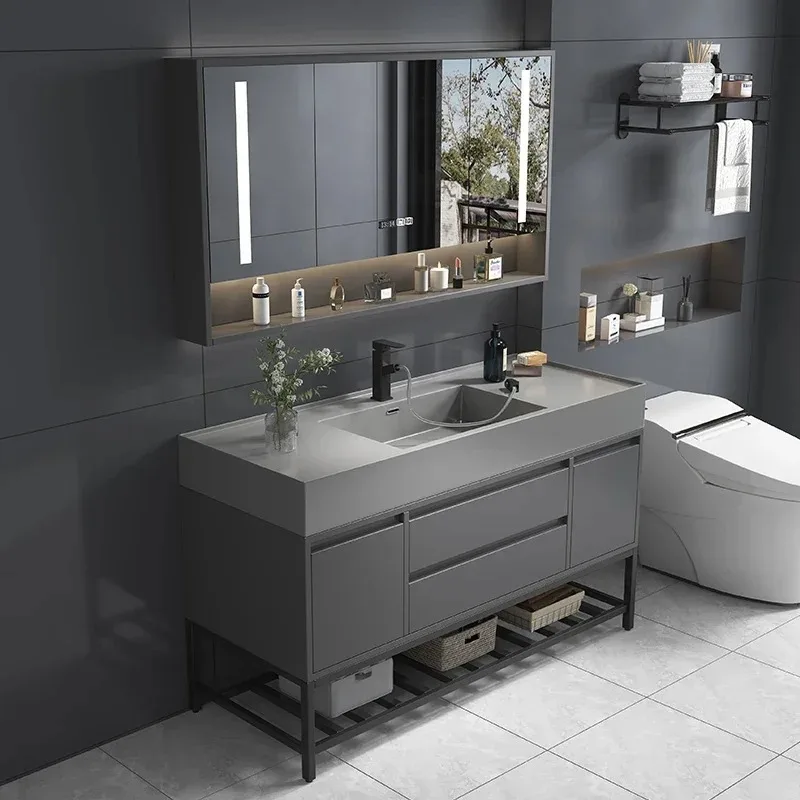 Luxury Modern Wall Shelf Bathr - Home Bathroom Vanity Combo reseña y precio