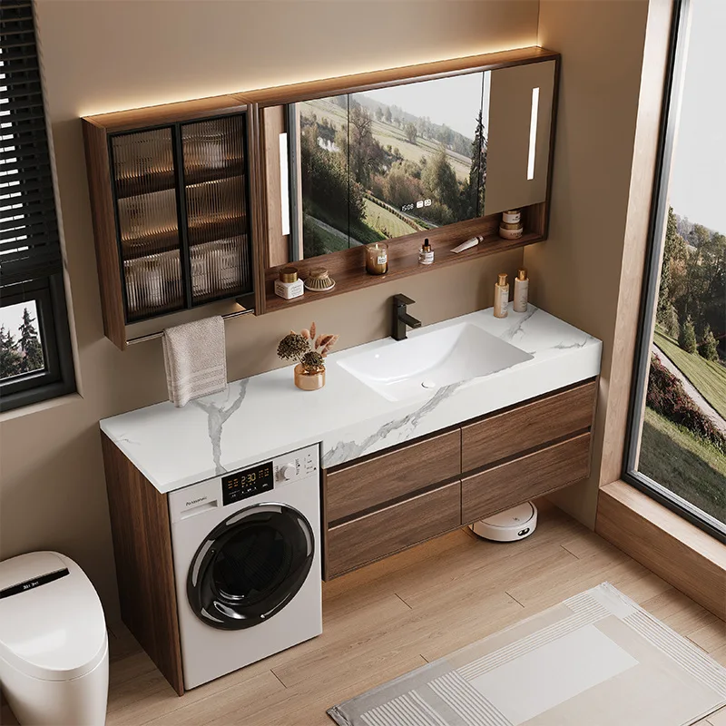 Modern Bathroom Storage Cabine - Home Bathroom Vanity Combo reseña y precio