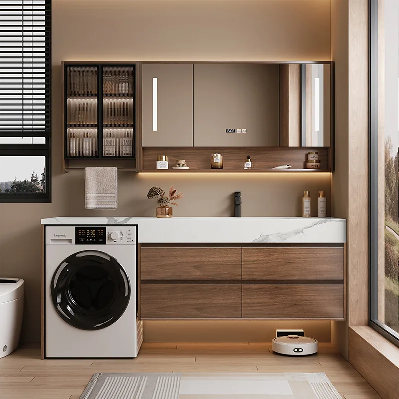 Modern Bathroom Storage Cabine - Home Bathroom Vanity Combo reseña y precio