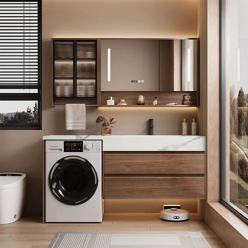 Modern Bathroom Storage Cabine - Home Bathroom Vanity Combo reseña y precio