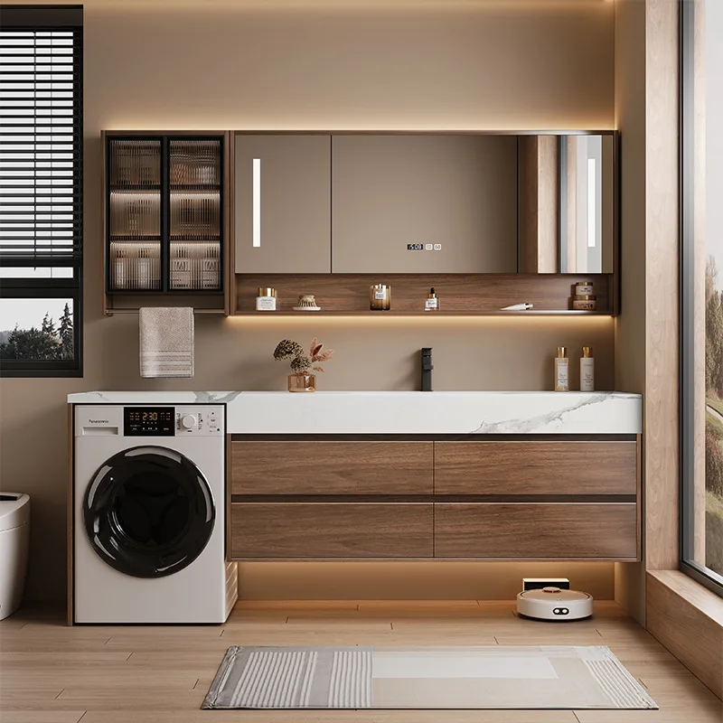 Modern Bathroom Storage Cabine - Home Bathroom Vanity Combo reseña y precio