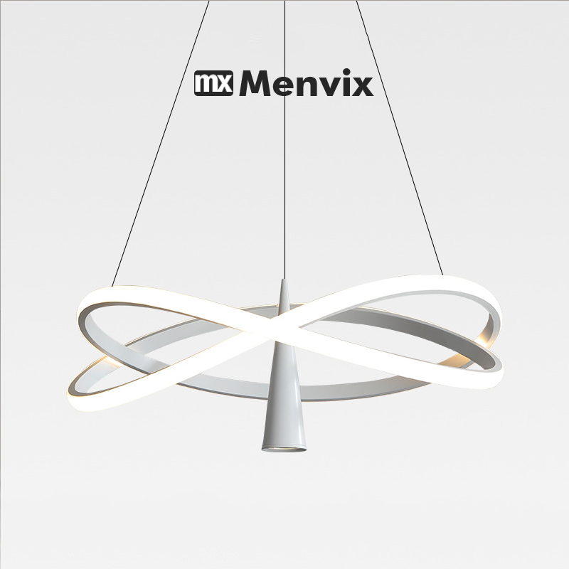 Modern Round LED Chandeliers f - Home Of The Year Bathroom reseña y precio