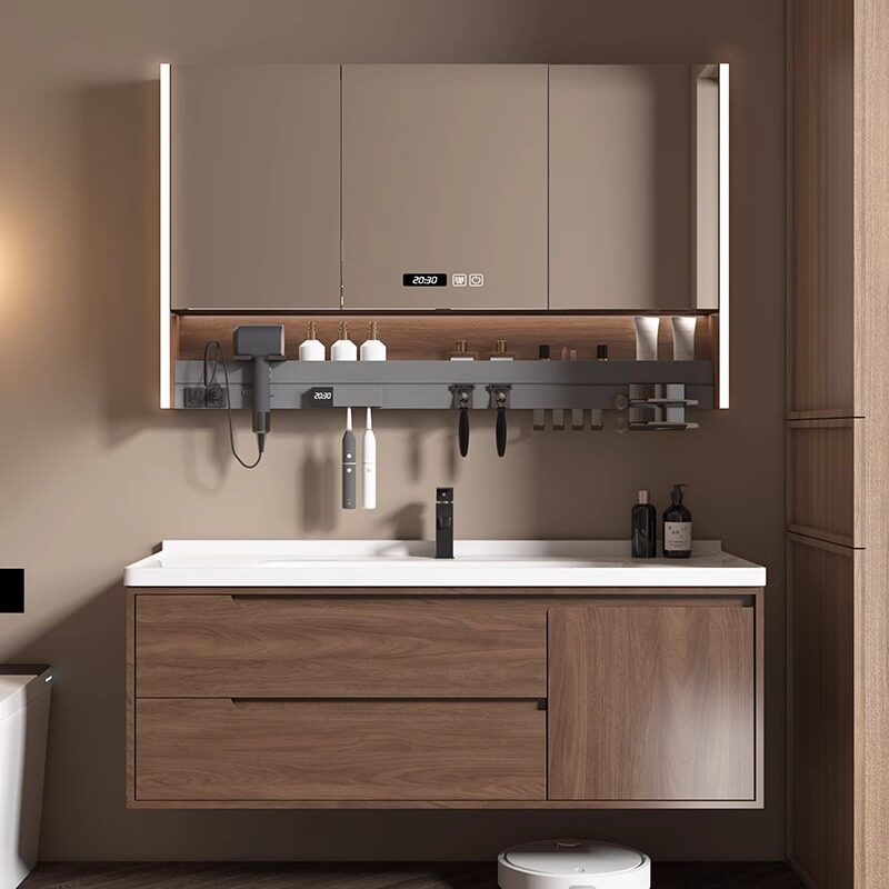 Wooden Modern Bathroom Cabinet - Home Bathroom Partition Wall reseña y precio