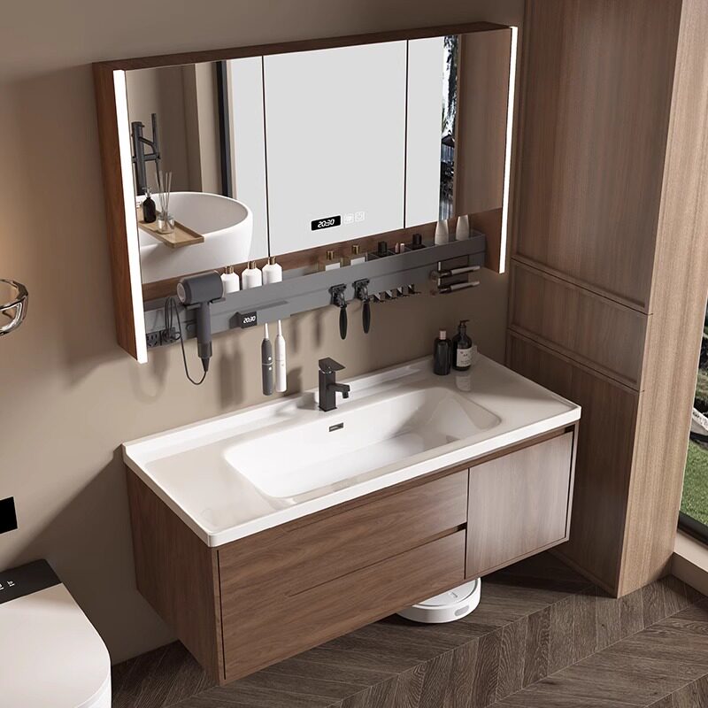 Wooden Modern Bathroom Cabinet - Home Bathroom Partition Wall reseña y precio