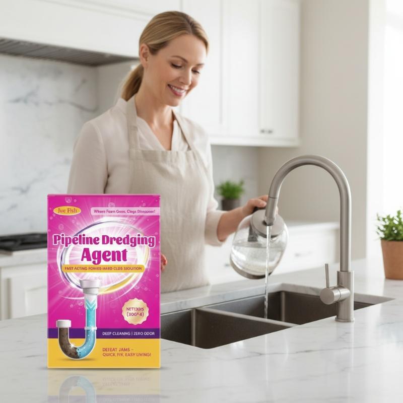 Pipe Cleaning Powder for Kitch - Home Bathroom Cleaning Solution reseña y precio