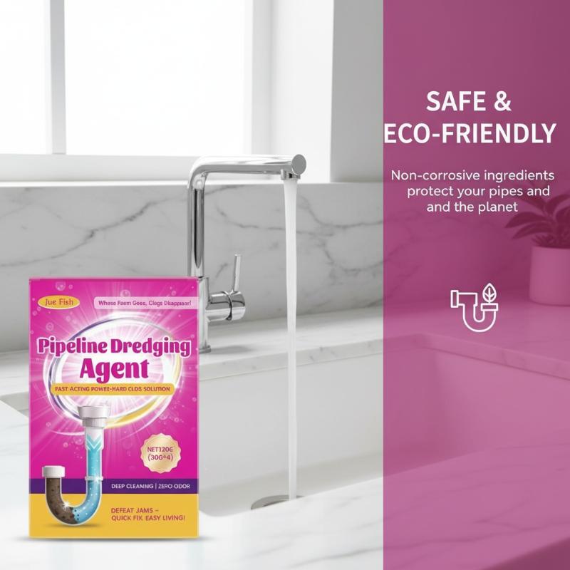 Pipe Cleaning Powder for Kitch - Home Bathroom Cleaning Solution reseña y precio