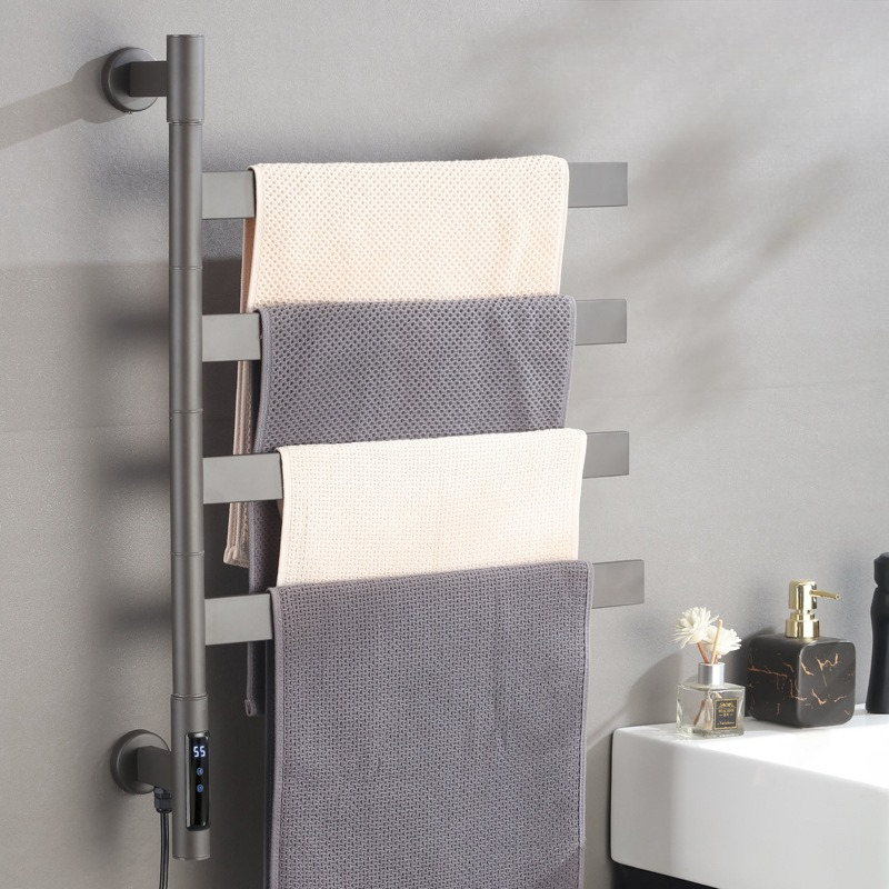 Electric Heated Towel Rail Rot - Home Bathroom Supplies reseña y precio