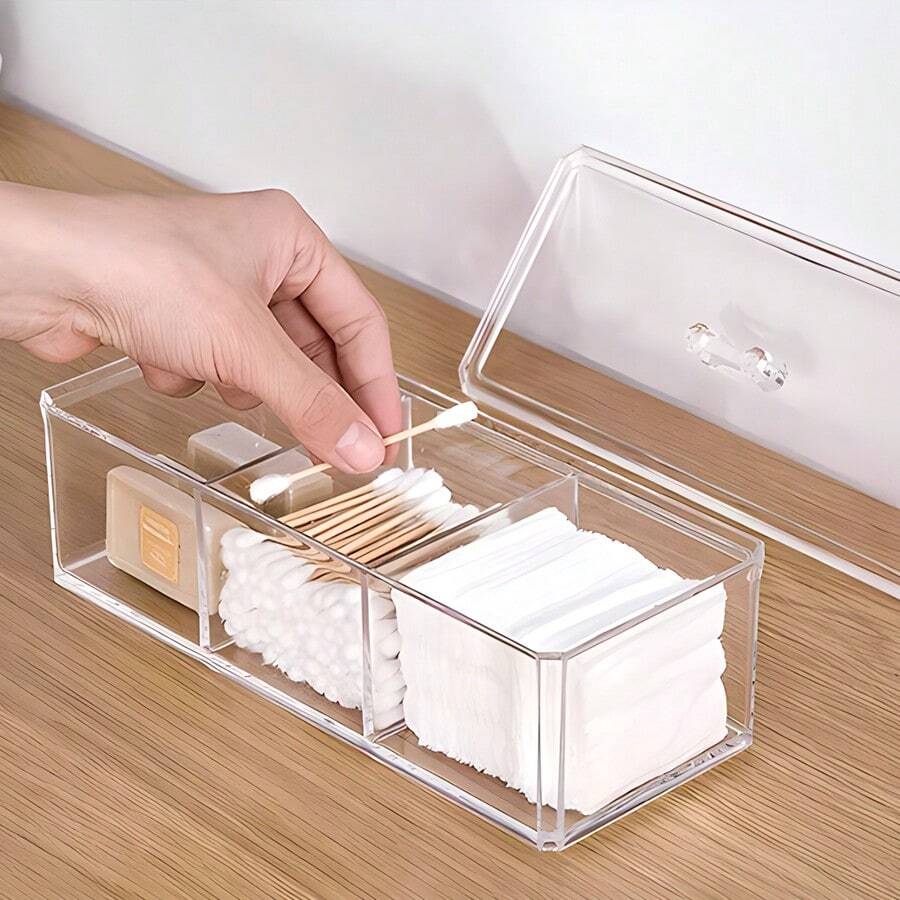 1pc PS Cosmetics Storage Box,  - Home Essentials Bathroom Storage reseña y precio