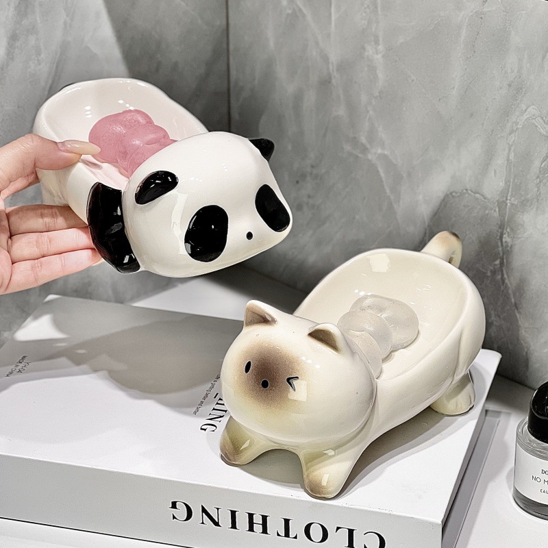 The New High-end Ceramic Soap  - Home Essentials Bathroom Storage reseña y precio