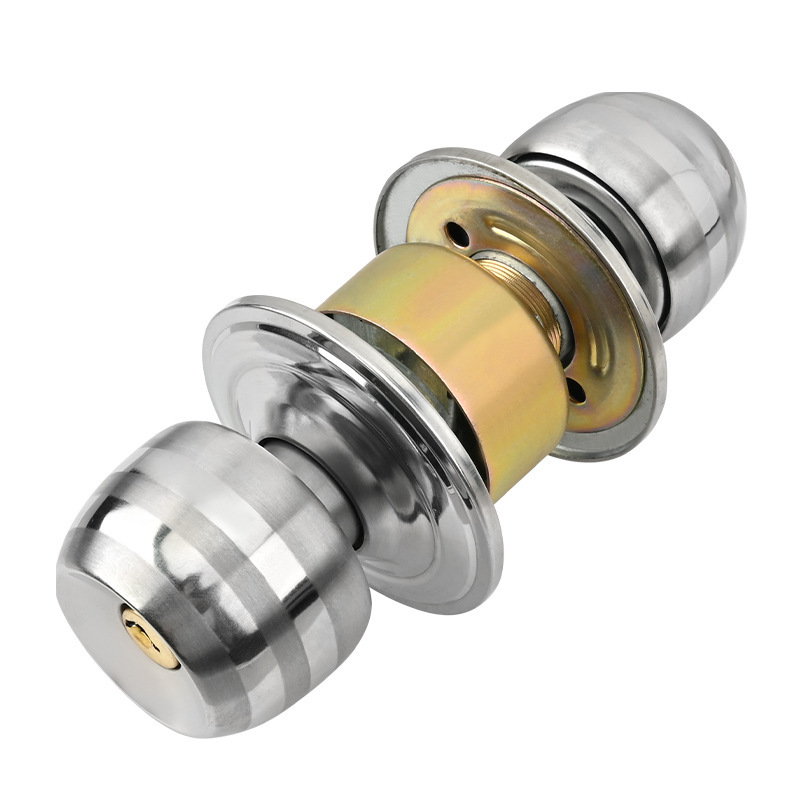 Stainless Steel Golden Round B - Home Bathroom Hardware reseña y precio