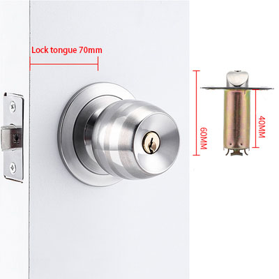 Stainless Steel Golden Round B - Home Bathroom Hardware reseña y precio