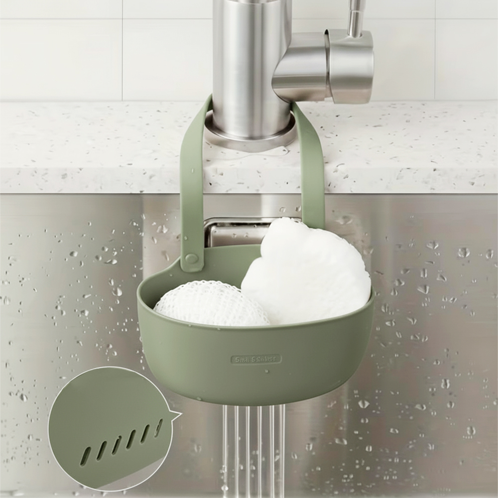 Hanging Soap Sponge Holder, Do - Home Depot Bathroom Sink reseña y precio