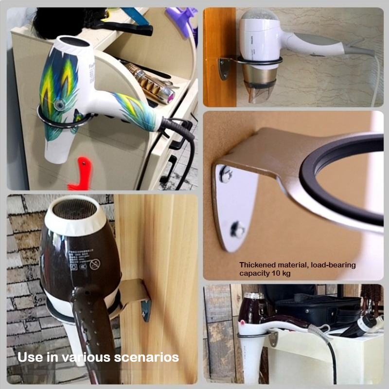 Wall Mounted Hair Dryer Holder - Home One Bathroom Accessories reseña y precio