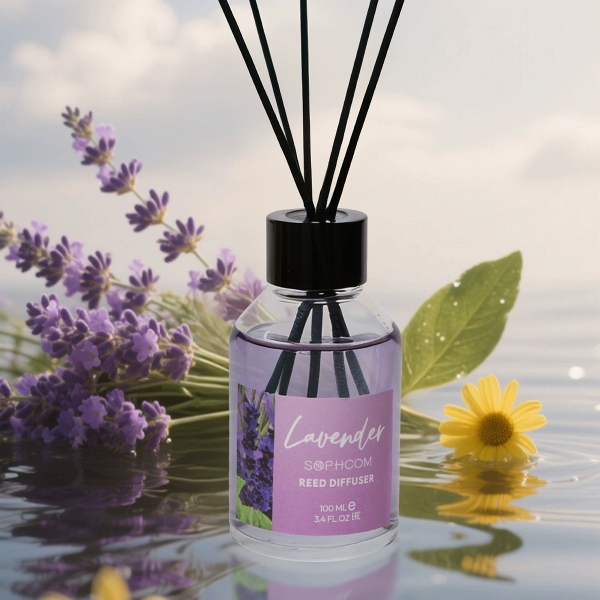 100ml Floral Fruity Reed Diffu - Home Bathroom Freshener reseña y precio