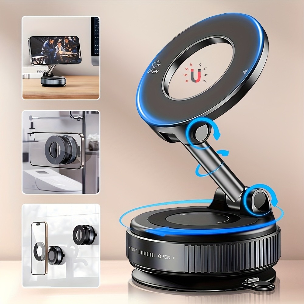 Suction Cup Magnetic Phone Hol - Home One Bathroom Accessories reseña y precio