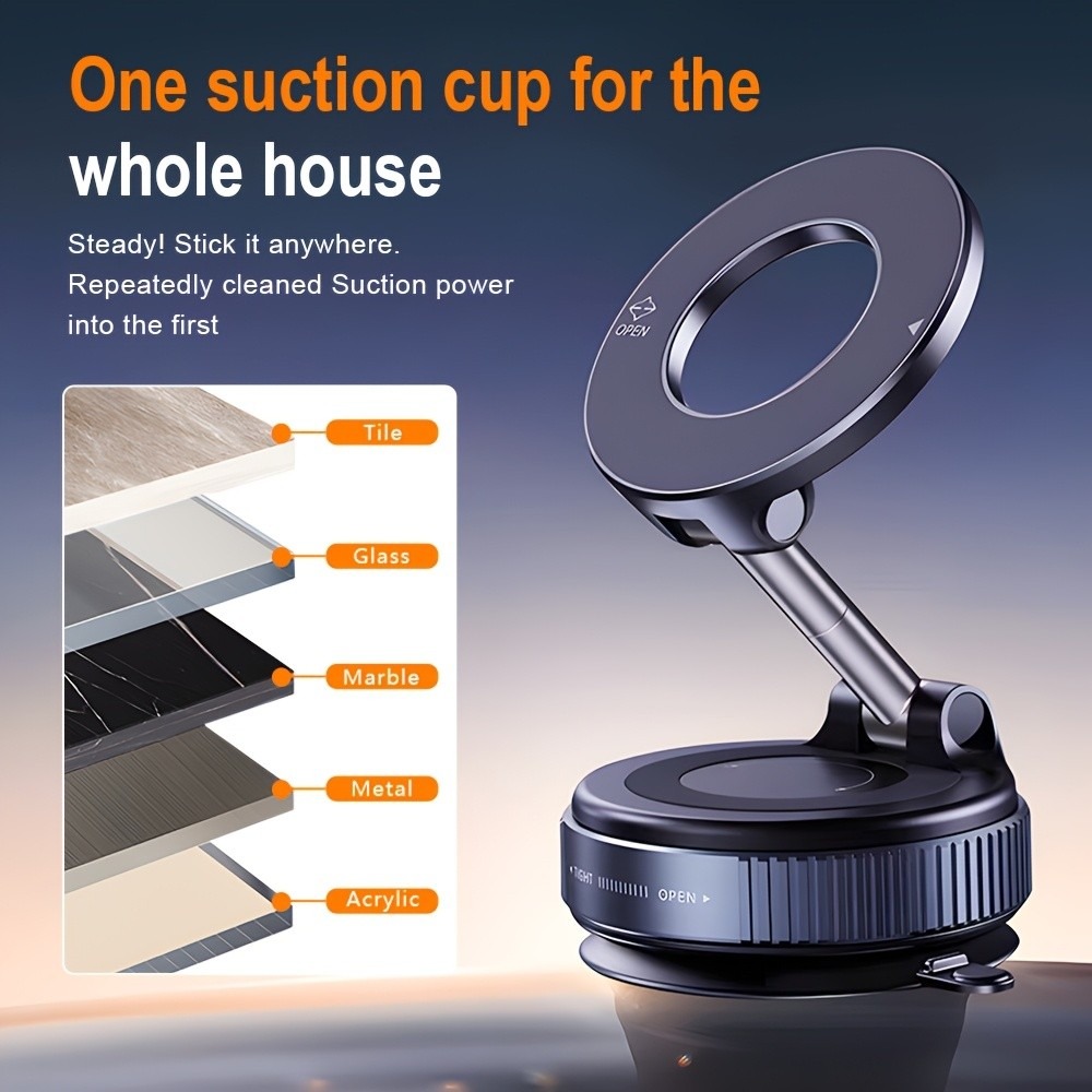 Suction Cup Magnetic Phone Hol - Home One Bathroom Accessories reseña y precio