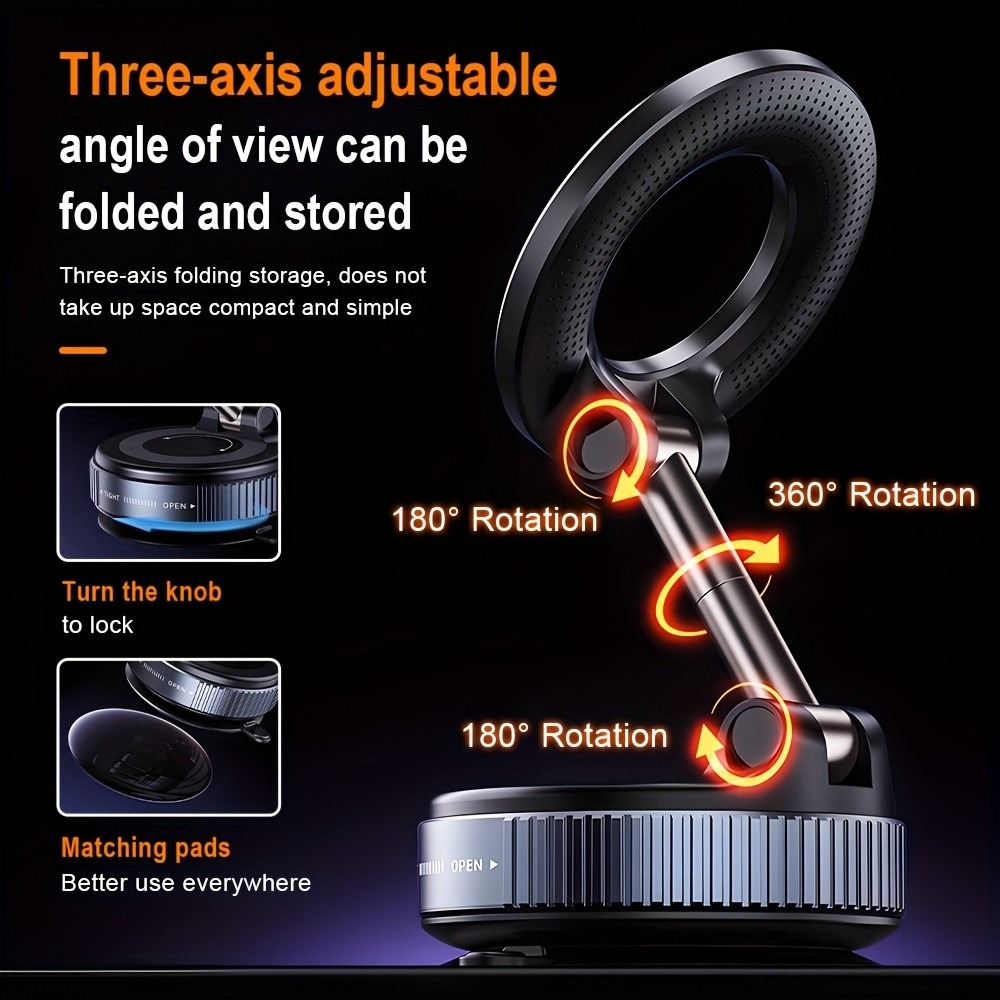 Suction Cup Magnetic Phone Hol - Home One Bathroom Accessories reseña y precio