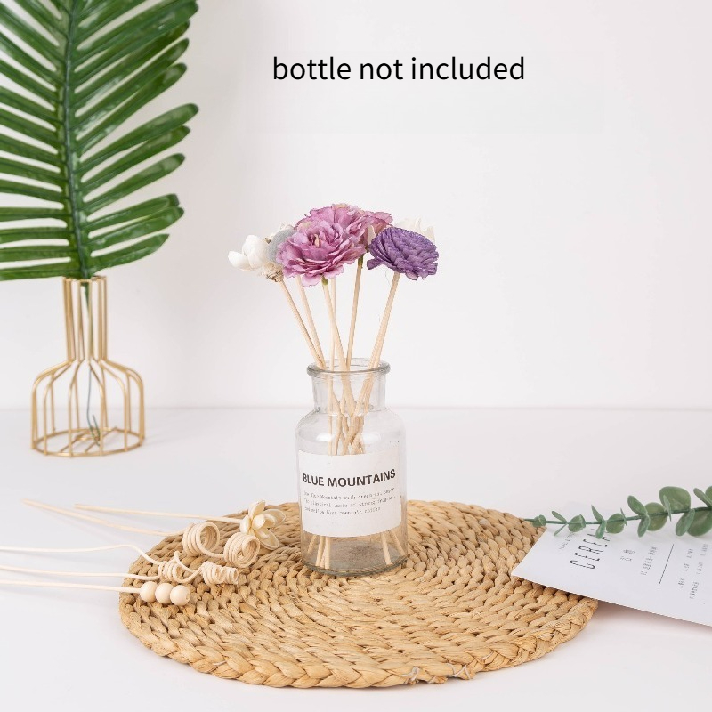 Rattan Sticks and Sola Flowers - Home One Bathroom Accessories reseña y precio